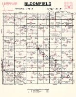 Plate U - Bloomfield Township, Traill County 1958